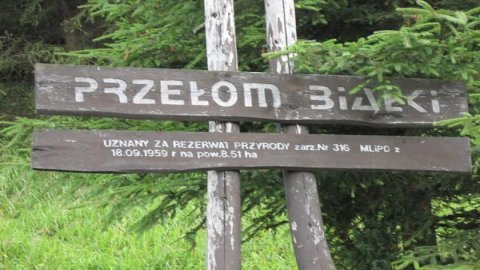 Przełom Białki tzw. Skałki