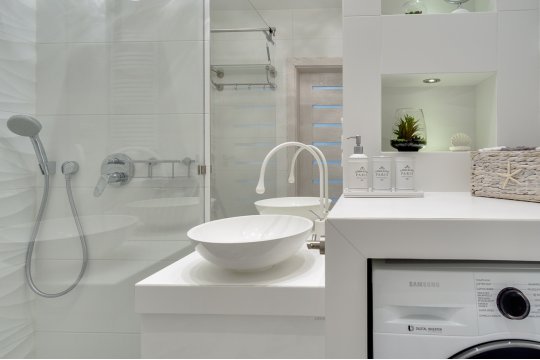 Apartament z ogrodem, tarasem i garażem