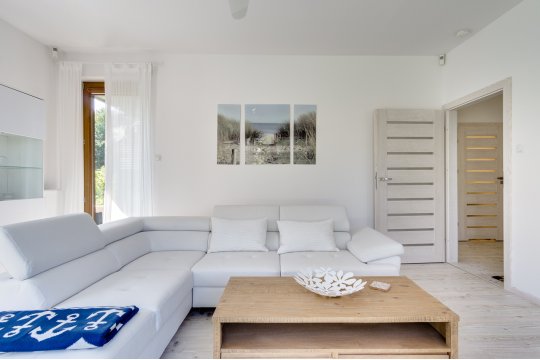 Apartament z ogrodem, tarasem i garażem