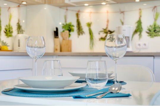 Apartament z ogrodem, tarasem i garażem