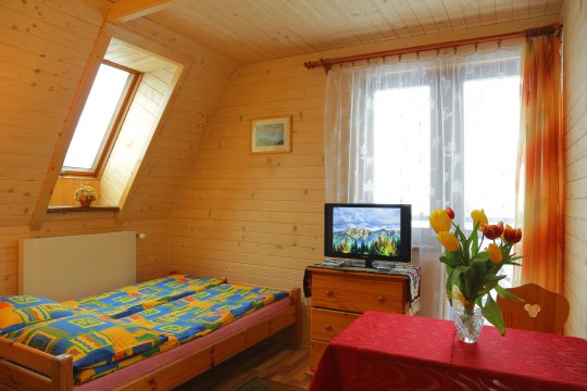 Pokoje z łazienkami z widokiem na Tatry. Ładnie-Czysto-Wygodnie.