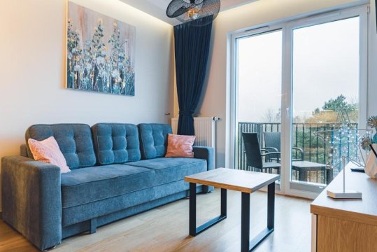 Apartament Słoneczny – Komfort nad Morzem, Blisko Plaży i cCentrum, z Garażem