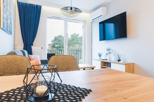 Apartament Słoneczny – Komfort nad Morzem, Blisko Plaży i cCentrum, z Garażem