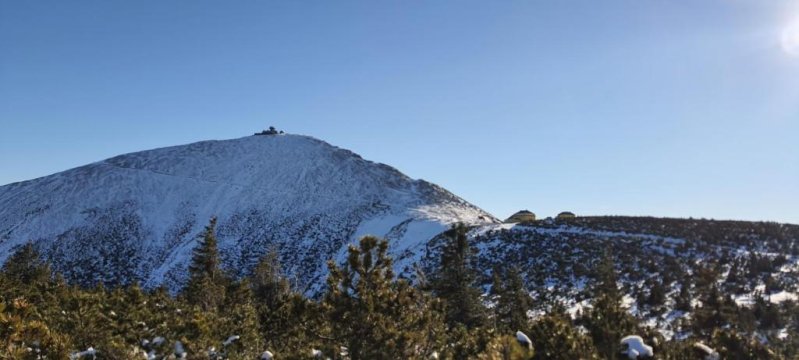 Triventi z widokiem na Śnieżkę