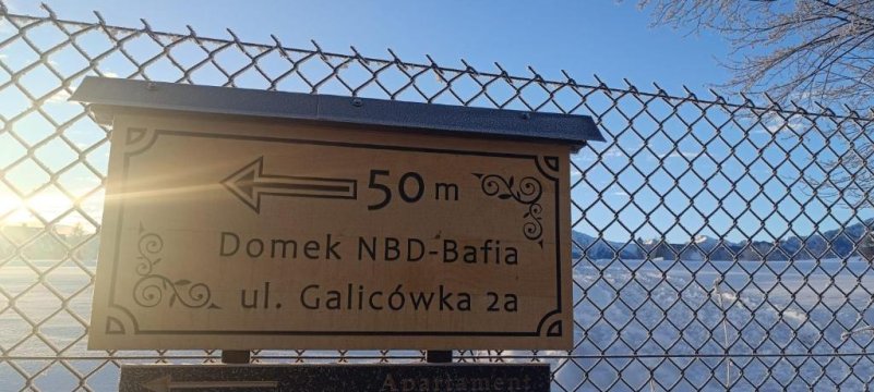 Domek NBD-bafia z kominkiem