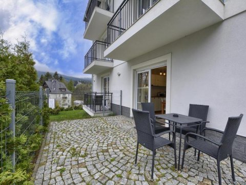 Apartament NavyBlue z widokiem na góry