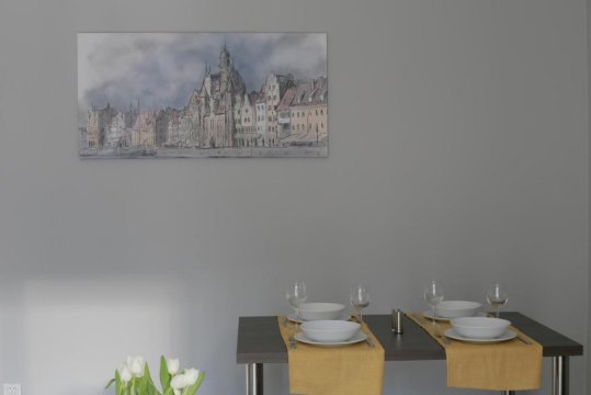 Mieszkanie w Riverside w centrum Starego Miasta z parkingiem