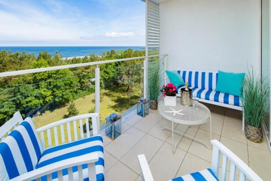 Apartament Playa Baltis 66 z widokiem na morze