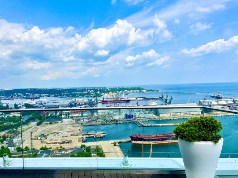 SEA TOWERS PENTHOUSE 28-29 Two-Floors Sea View Panoramic Terrace 110m2 !!! Jacuzzi