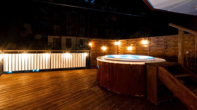 Apartament z widokiem na góry