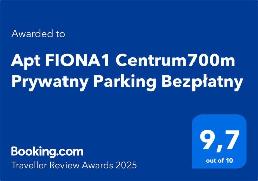Apt FIONA1 Centrum700m Parking Bezpłatny Monitorowany