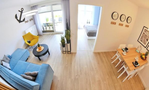 Apartament Port d216 Nadmorskie Tarasy Kołobrzeg