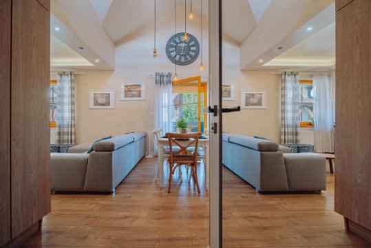 Dolina Wikingów 2-poziomowy apartament w Norweskiej Dolinie z dwoma balkonami i dostępem do strefy Wellness