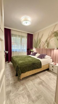 Dolina Wikingów-apartament typu Suite Deluxe z 16 m tarasem w ogrodzie, miejscem w garażu i dostępem do strefy Wellness