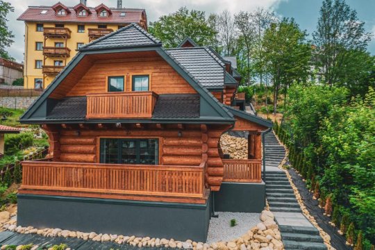 Szafranowe Wzgórze I-Dom z parkingiem, Sauna, zew Jacuzzi