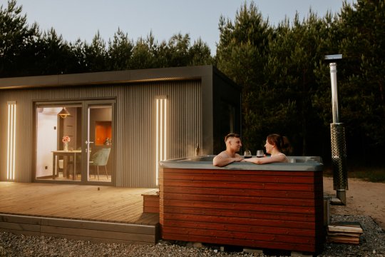 Urocze domki na wyłączność z prywatnym jacuzzi