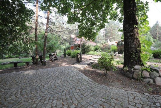 Leśny Zakątek balia kąpielowa ognisko sauna basen rowery w cenie pobytu Realizujemy Podlaski bon turystyczny