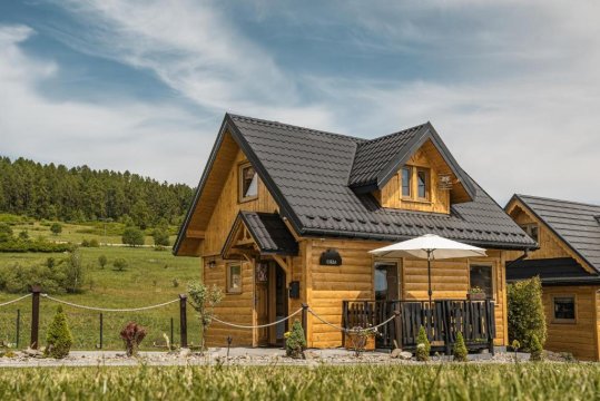 Zaciszne Domki w Kluszkowcach z Sauną i Balią
