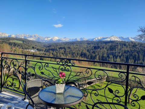 Górskie Wspomnienie, apartamenty Najlepszy Widok 100m wyciągi, 800m termy