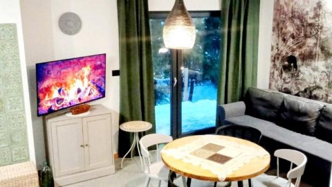 Apartament w górach z sauną przy strumieniu