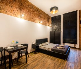 Loftowe apartamenty w Centrum Wrocławia- 20 minut spacerem od Rynku.