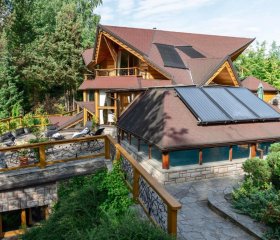 Willa Chruślice - basen sezonowy, sauna