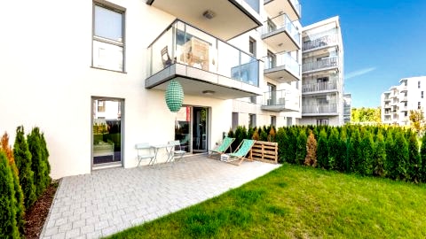 Apartament 2 z ogródkiem, ul. Krasickiego 9A