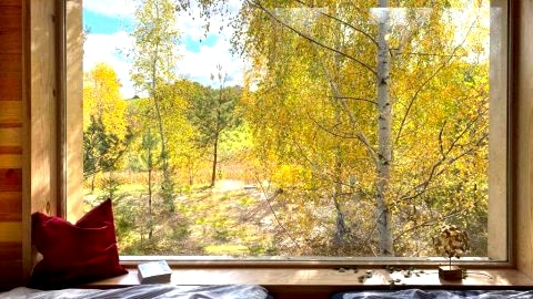 Lunette Lodge z sauną na 10 osób nad jeziorem