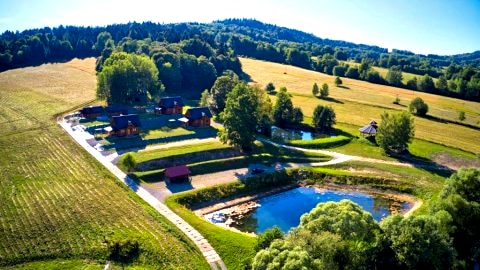 Bieszczadzkie Dworki, sauna jacuzzi, basen