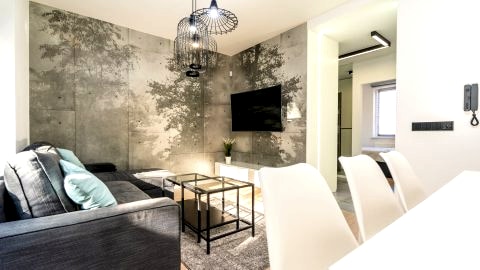Apartament z ogródkiem