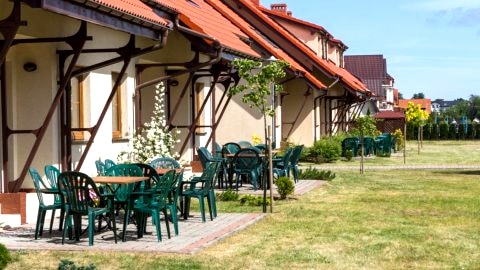 Nautilus Domki Wypoczynkowe blisko plaży 