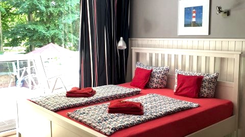 dwupokojowy z balkonem dla 2-4 osób