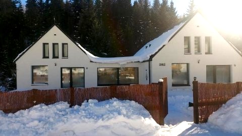 Apartament w górach z sauną przy strumieniu