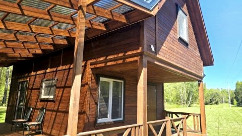 Domek Letniskowy Brązowy - całoroczny