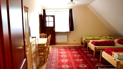 Domek na Śnieżnej z widokiem na Tatry