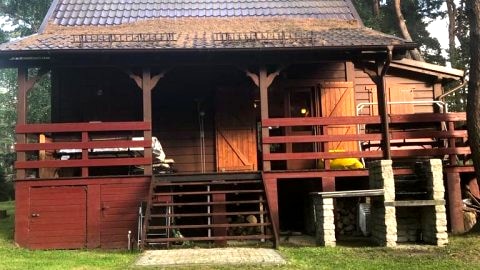 Wooden House&Pool