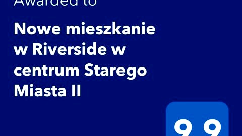 Mieszkanie w Riverside w centrum Starego Miasta z parkingiem