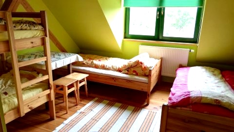 zielony pokój 4-5 osobowy