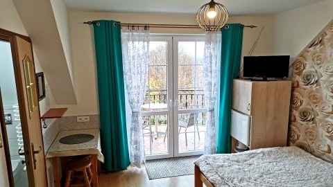 Pokój 2 osobowy z łazienką i balkonem
