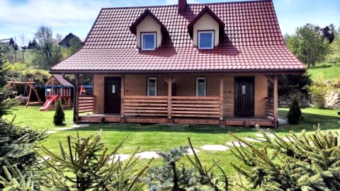 Domek murowany z kominkiem 4/6 osobowy