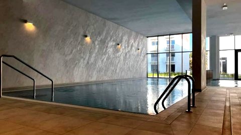APARTAMENT BALTICHOFF PREMIUM with Sea View, Basen, Spa, Gym, Sauna, hala sportowa z kortem tenisowym