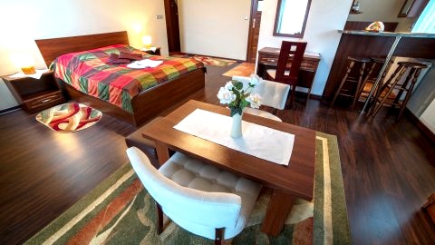 Apartament studio z widokiem na góry dla 2-osób