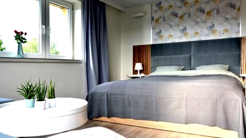 Apartament z łożem małżeńskim