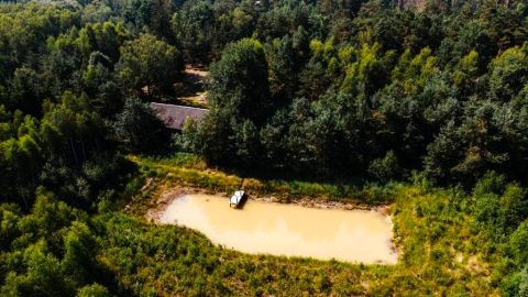 Domek w lesie, nocleg na Lubelszczyźnie