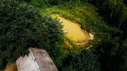 Domek w lesie, nocleg na Lubelszczyźnie