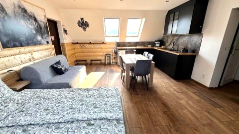 Apartament z widokiem na góry 