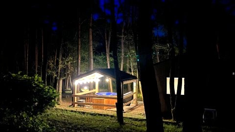 Domek M z balią z jacuzzi