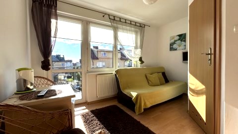 pokój nr 4 dwuosobowy z łazienką i balkonem