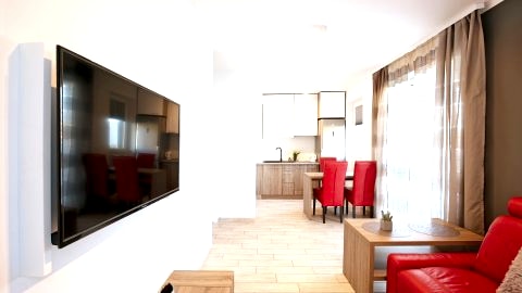 Red apartment Mielno