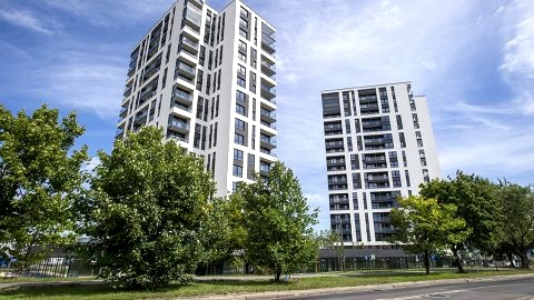 Apartament 4-osobowy, Gdańsk Zaspa, hala garażowa